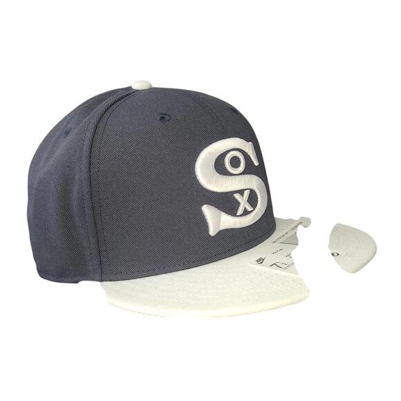 Nike Chicago White Sox Cap - Cooperstown Collection Fitted Hat - Size 7 1/2 - Picture 6 of 8